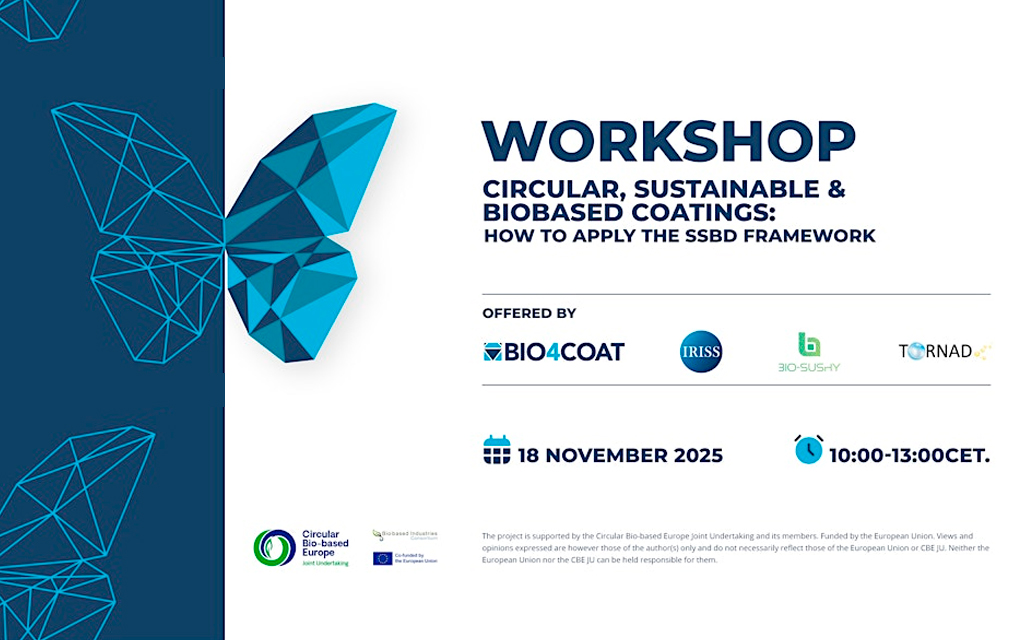 Circular, Sustainable & Biobased Coatings: Applying the SSbD Framework
